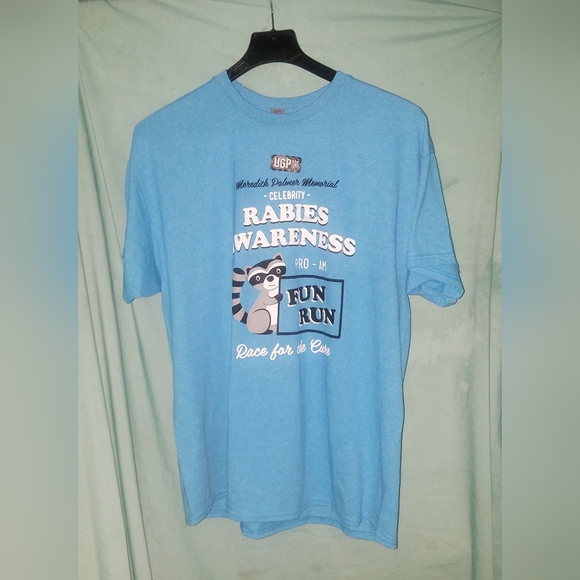 Meredith Palmer Memorial Celebrity Rabies Awareness Fun Run T Shirt XL  (Office) - Picture 1 of 6